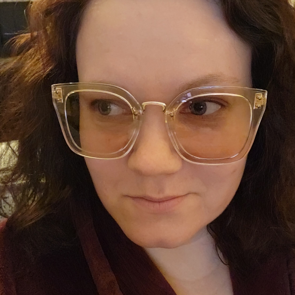 Women's Rose Gold Tinted Sunglasses